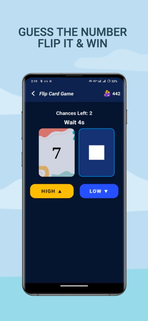 TaskNova Card Flip Arena Screen