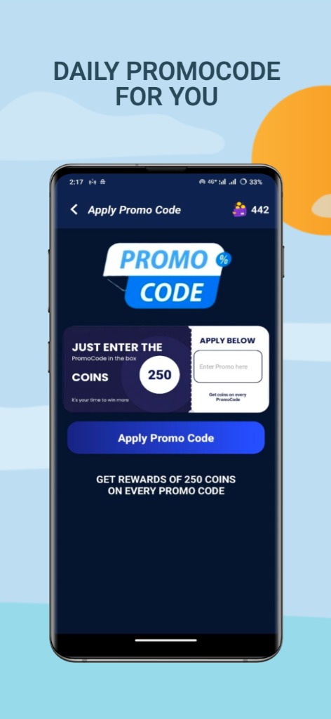 TaskNova Promo Code Reward Page